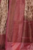 Designer Floral Handloom Tussar Silk Saree